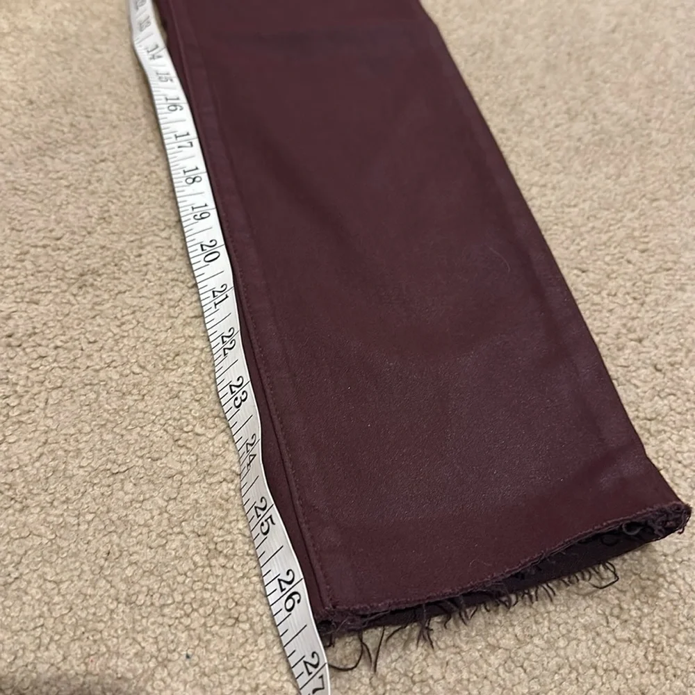 Coated Denim Joe’s Jeans High Rise Skinny Jeans - 28 - Picture 7 of 12